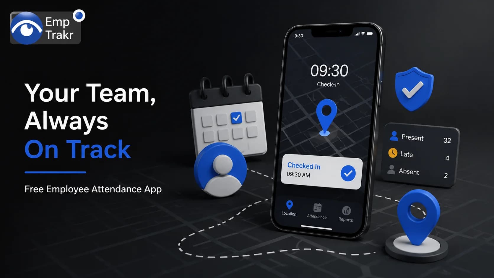 Free Employee Attendance App: Practical Guide | EmpTrakr